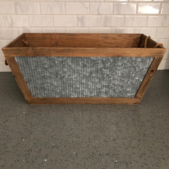 Other - Wood Box with Metal